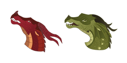 Wings of Fire Chameleon and Kestrel Cursor