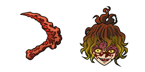 Demon Slayer Gyutaro and Flesh Kama cursor