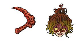 Demon Slayer Gyutaro and Flesh Kama Cursor