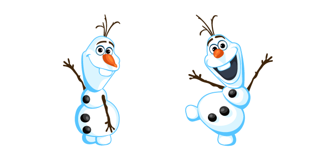 Frozen Olaf Cursor