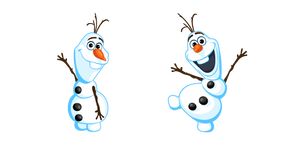 Frozen Olaf Cursor