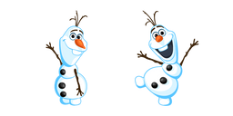 Frozen Olaf Cursor