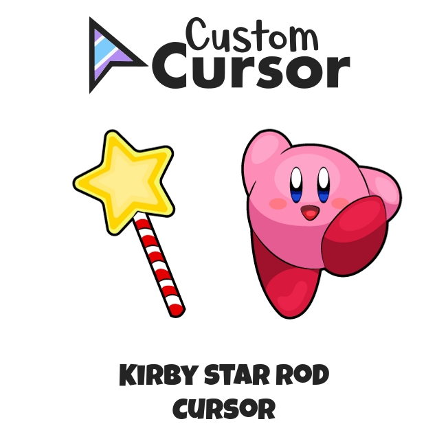 Kirby Star Rod cursor – Custom Cursor