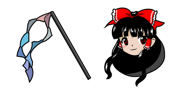 Touhou Project Reimu Hakurei курсор