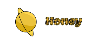 VSCO Girl Saturn and Honey cursor