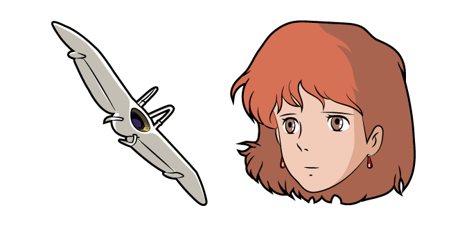 Nausicaä of the Valley of the Wind Nausicaä and Mehve курсор