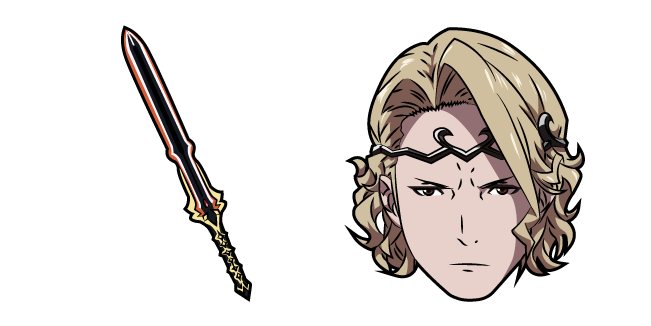 Fire Emblem Xander and Siegfried Sword Cursor