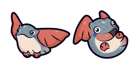 Cute Flying Fish Curseur