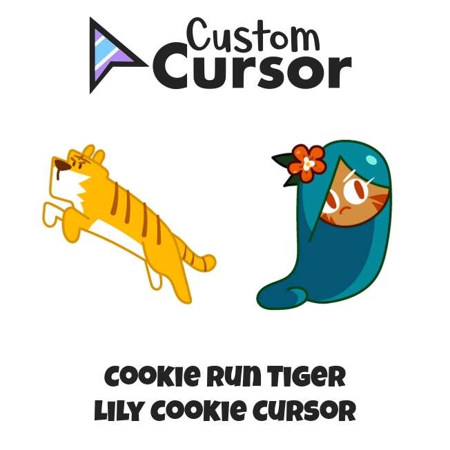 Cookie Run Tiger Lily Cookie cursor  Custom Cursor