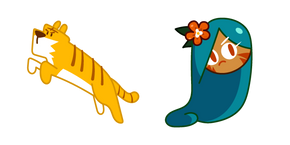 Cookie Run Tiger Lily Cookie Cursor