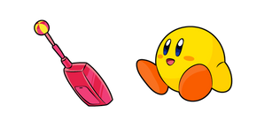 Kirby Yellow Kirby Curseur