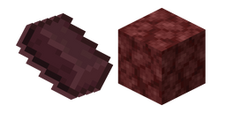 Курсор Minecraft Netherrack and Nether Brick