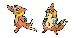 Курсор Pokemon Floatzel and Buizel