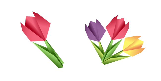 Origami Tulips курсор