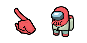 Among Us Futurama Zoidberg Character Cursor