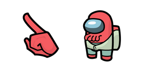 Among Us Futurama Zoidberg Character Curseur