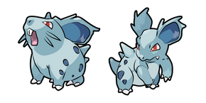 Pokemon Nidoran and Nidorina cursor