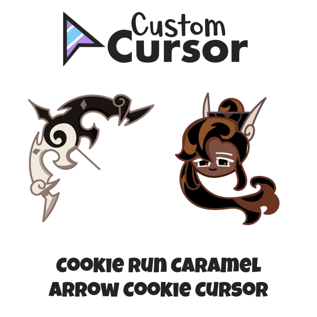 Cookie Run Caramel Arrow Cookie cursor – Custom Cursor