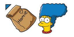 The Simpsons Marge Homie Dinner Curseur