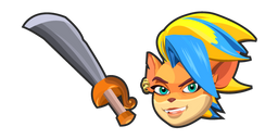 Курсор Crash Bandicoot Tawna