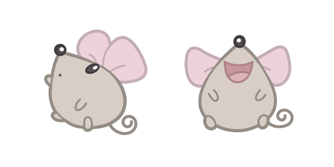 Cute Laughing Mouse Cursor