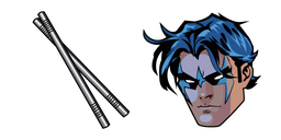 Курсор Nightwing and Escrima Sticks