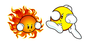 Kirby Mr. Shine and Mr. Bright Curseur