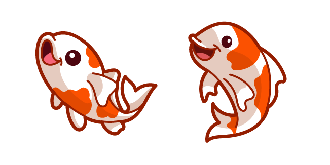 Cute Koi Fish Cursor