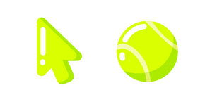 Minimal Tennis Ball Curseur