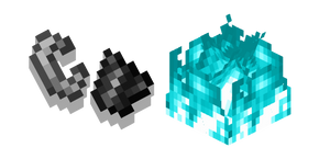 Minecraft Flint and Steel and Soul Fire cursor