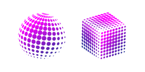 Disco Ball and Disco Cube Curseur