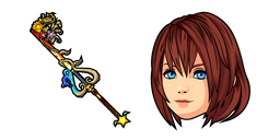 Kingdom Hearts Kairi and Destiny's Embrace Cursor