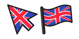 United Kingdom Flag Curseur