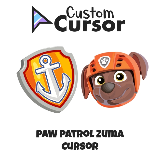 PAW Patrol Zuma cursor – Custom Cursor