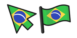 Курсор Brazil Flag