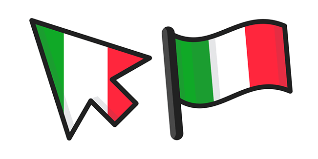 Italy Flag Cursor