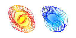 Abstract Sun and Moon Cursor