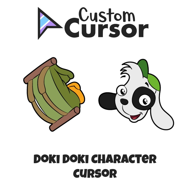 Doki Doki Character cursor – Custom Cursor
