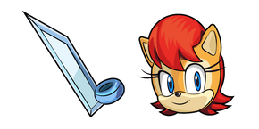 Sonic Princess Sally Acorn Cursor