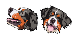 Bernese Mountain Dog Cursor