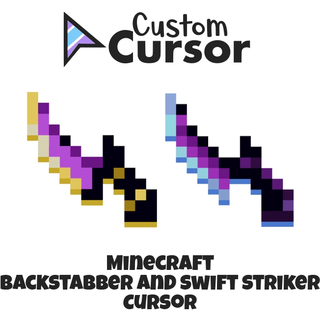 Minecraft Enchanted Book and Netherite Sword cursor – Custom Cursor