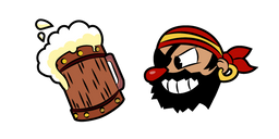 Cuphead Captain Brineybeard Cursor