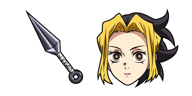 Demon Slayer Makio and Kunai курсор