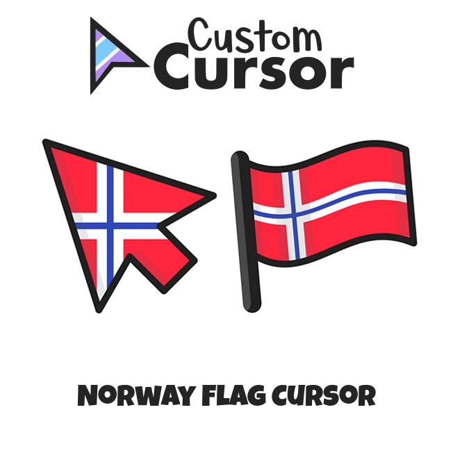 Norway Flag cursor – Custom Cursor