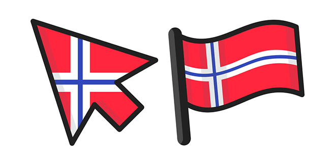 Norway Flag курсор