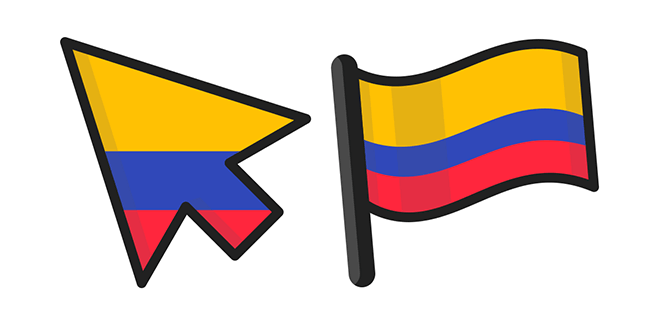 Colombia Flag курсор
