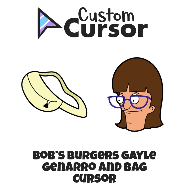 Bobs Burgers Gayle Genarro And Bag Curseur Custom Cursor