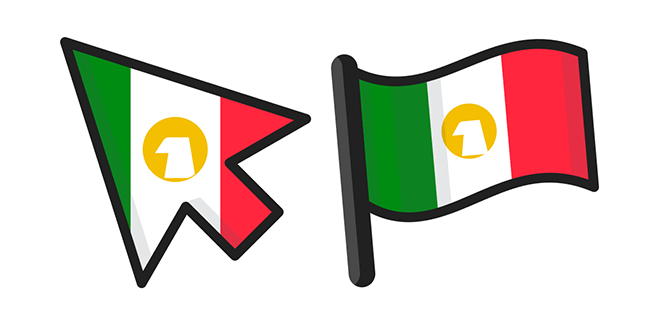 Mexico Flag Cursor