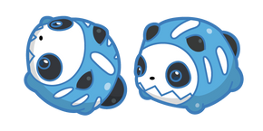Курсор Cute Skeleton Panda Sea Squirts