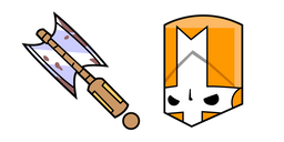 Castle Crashers Orange Knight Curseur